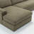 Essex 118" W Cotton Blend Upholstered Sectional with Chaise Lounge-1440948972-1440948983
