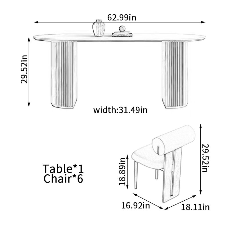 Cueva, 29.52"H x 62.99"L x 31.49"W