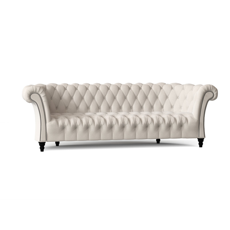 Upholstered Sofa, Lola Magnolia, Black, Standard