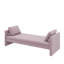 Lit de jour moderne rembourré avec coussins-247034122
