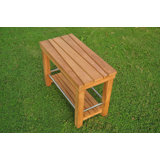 Macedo Outdoor Teak Side Table