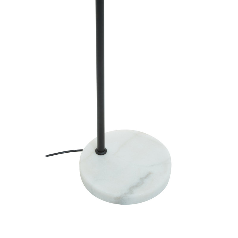 Royce 128cm Traditional Floor Lamp, Black