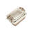 Wicker 3 Piece Lined Storage Basket Set