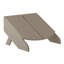 Repose-pieds moderne en poly-1857924967