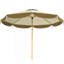Parasol ventilé de table de patio, parasol d'extérieur, parasol de patio