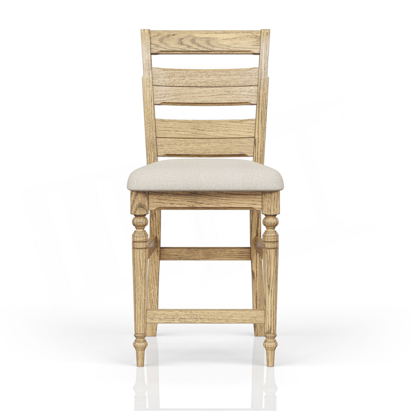 Tabouret de comptoir échelle Ladder - finition caramel