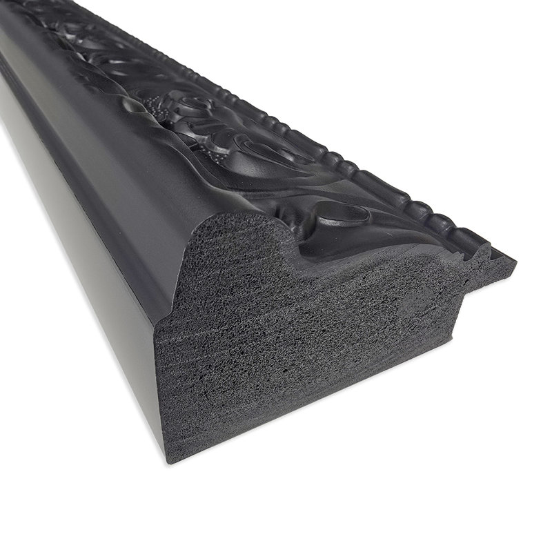 Miroir mural Luxe, 26,75 po x 22,75 po, Noir