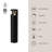 Glen Black Integrated LED Metal Bollard Light-97986195