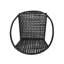 Chaise d'extérieur en osier JAVA (ensemble de 2)-1102189470