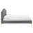 Olivia Queen Performance Velvet Platform Bed-197445359