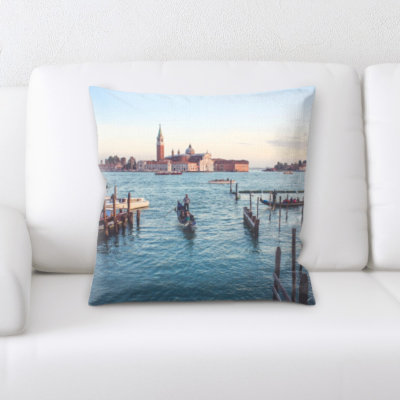 Tamera Microsuede Throw Pillow