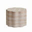 Ensemble de 2 tables basses rondes avec motif de faux Mars-291075251