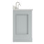 Meuble-lavabo double avec plateau Abshire 73-93359382