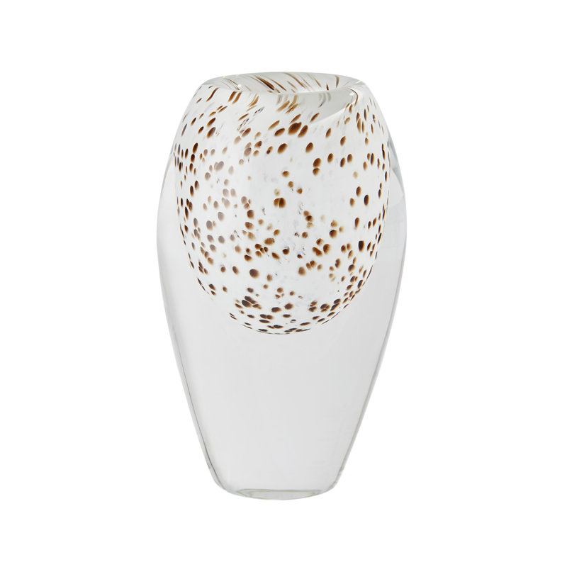 Livingston Vase-Brown Spots-Lg