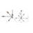 Modern 6 Light Nickel Sputnik Chandelier -29552782