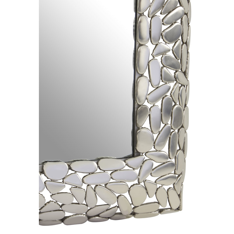 Buckland Metal Flat Wall Mirror