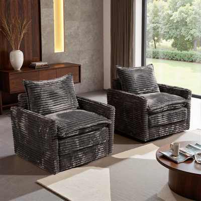 Swivel Accent Chair Set of 2