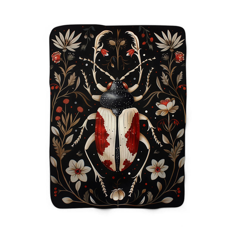 Throw Blanket, 80" L x 60" W