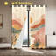 2 pièces rideaux occultants avec œillets Boho Desert Landscape-132970347
