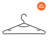 Mullary Plastic Standard Hanger-2119484022