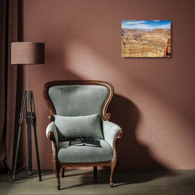 Art sur toile, Wild, Jamie and Judy, Arizona, Grand Canyon West, vue avec la rivière CO US03 JWI0991