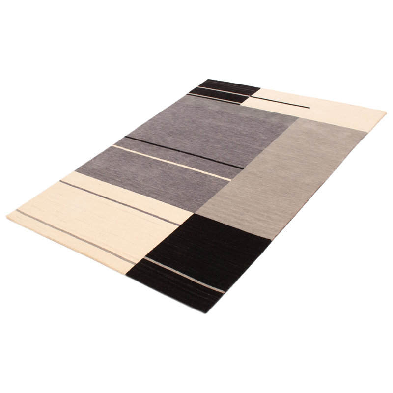 Kashkuli Gabbeh Grey Rug 5'6" x 7'10"