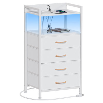 Onni 16.1'' W Metal Nightstand