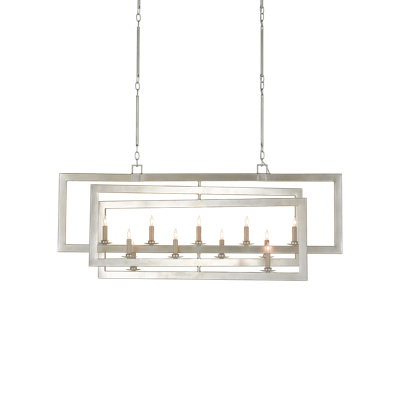 Luminaire suspendu rectangulaire 11 lumières Middleton