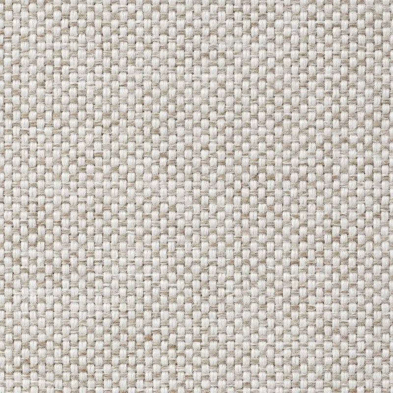 Nouveau canapé standard avec méridienne, Orienté à gauche (vu de face), Blanc, 100% polyester Maharam Mode / Intaglio