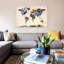 Urban World Map V by Michael Tompsett - Painting on Canvas-42158412-56803718