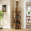 48 Bottle Floor Wine Bottle Rack Brown