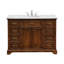 Ensemble de meuble-lavabo simple de 48 po Hermes-1156665651