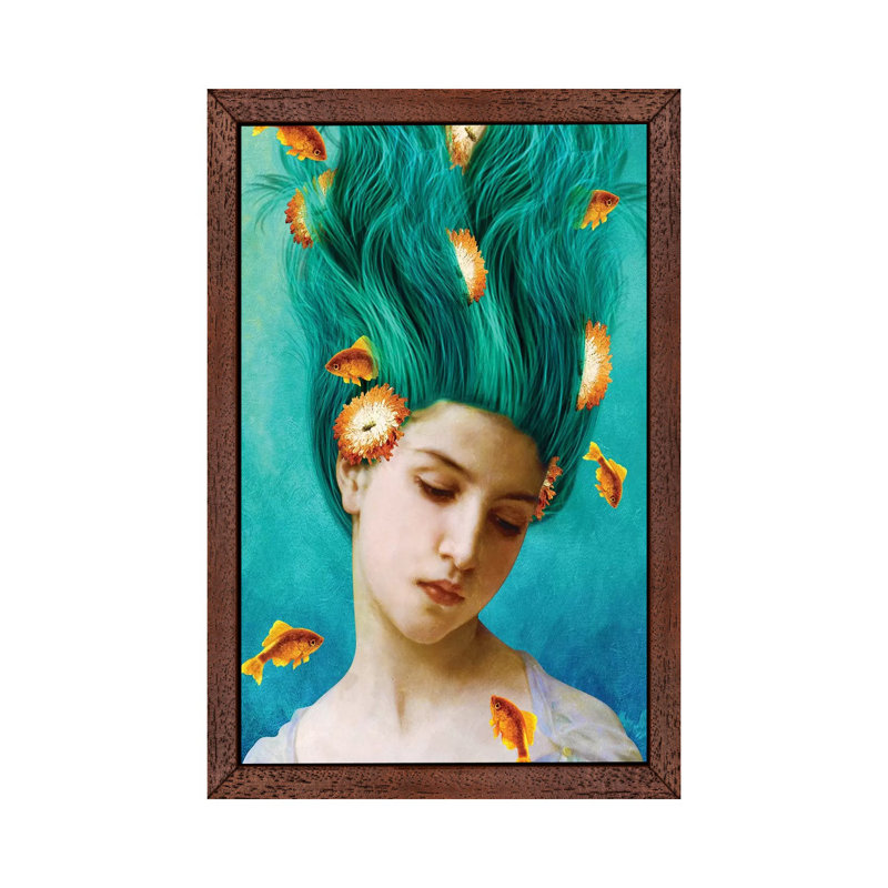 Sweet Allure by Diogo Verissimo - Floater Frame Print on Canvas, Brown Framed, 66.04 cm H x 45.72 cm W