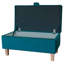 69.85cm Wide Rectangle Solid Colour Footstool Ottoman with Storage
