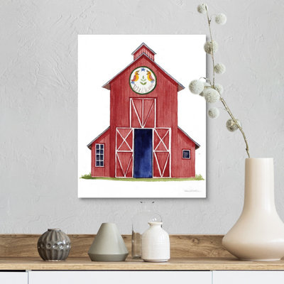 «Life on the Farm Barn Element II», reproduction d'art