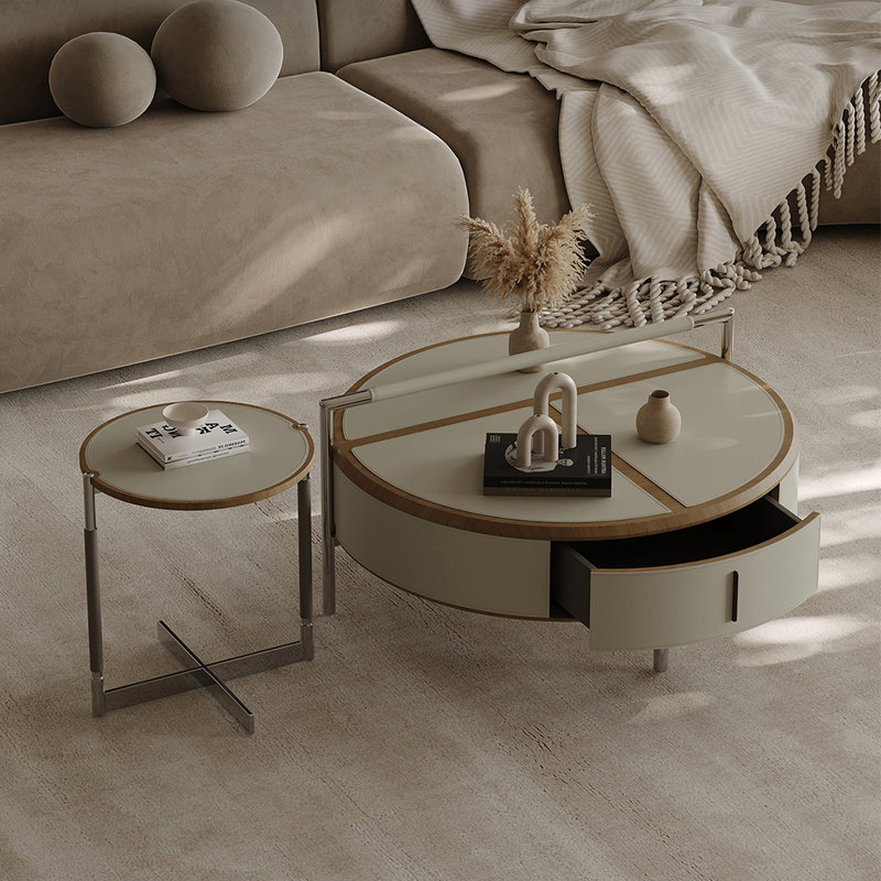 Table basse moderne de style minimaliste classique