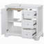 Meuble-lavabo 36 po avec lavabo en céramique-720708376