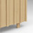 Araminta 47" W 16-Pair Fluted Shoe Storage with Fluted Doors-1429577469