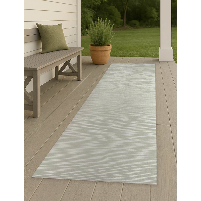 Eric Non-Slip Outdoor Rug, Runner 2'6" x 8'