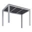 Rectangular 110Cm L Outdoor Balcony Table-1481879018