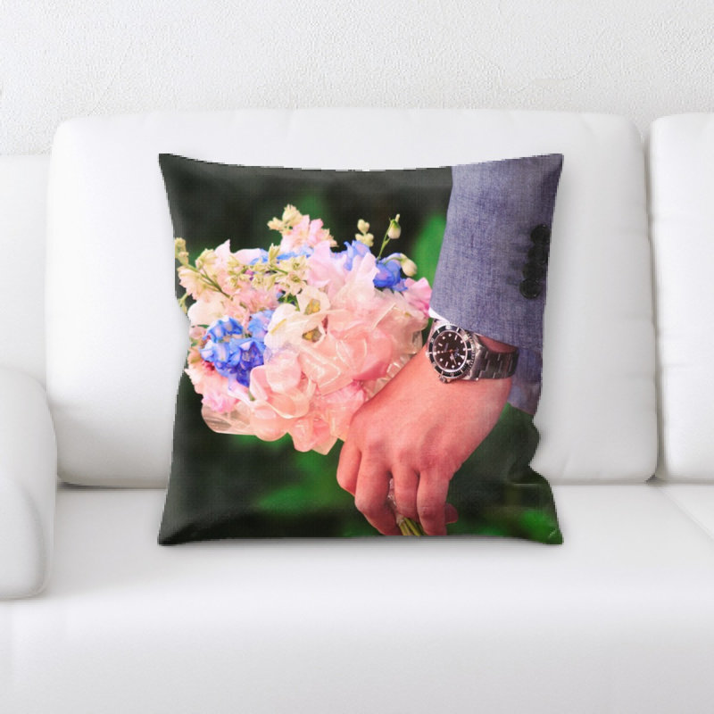 Bouquet Throw Pillow