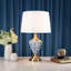 Edie 57cm Toile de Jouy Vintage Style Table Lamp-1149422940