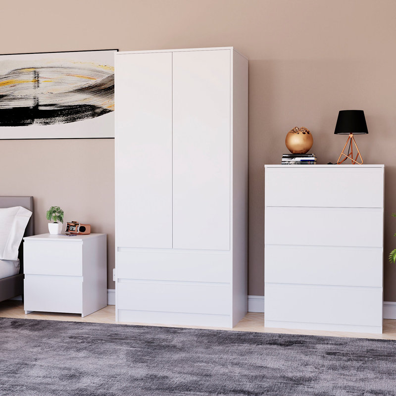 Bernace Piece Bedroom Set, White