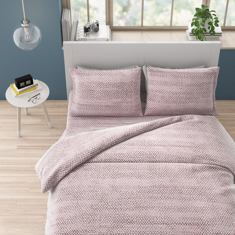 Bon Bon Hiroya Duvet Cover Set, 155 x 220cm - 2 Pillowcases (80 x 80 cm), Beige