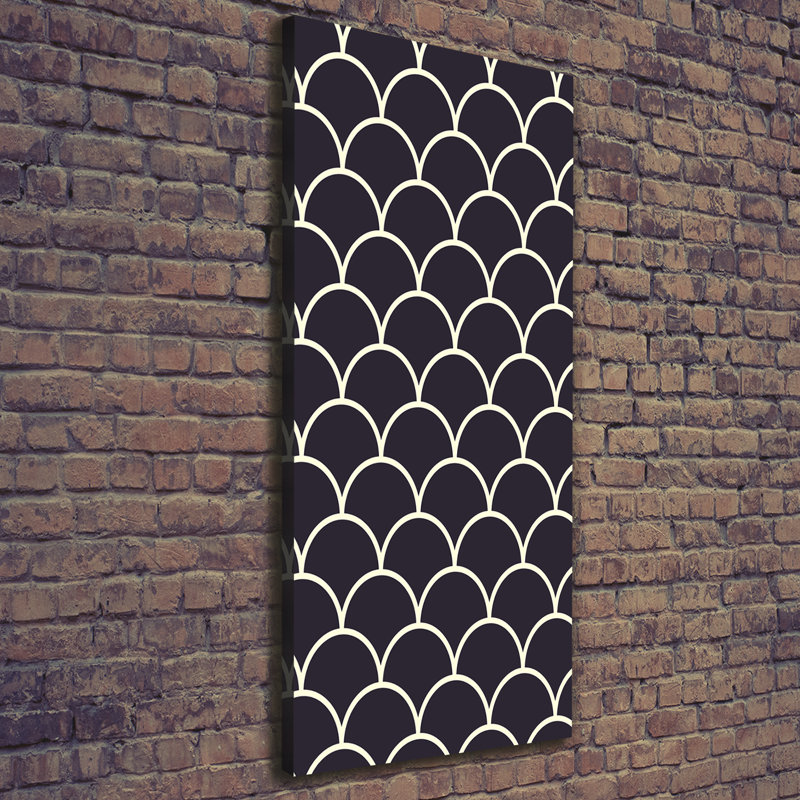 Fish Scales - Wrapped Canvas Print