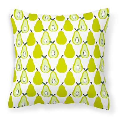 Coussin décoratif intérieur/extérieur poiriers