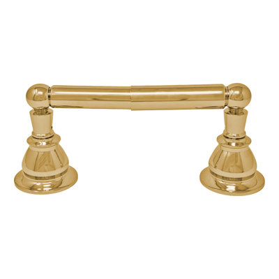 Rio Grande Traditional Style Wall Mount Toilet Paper Holder with Mounting Hardware and Escutcheons by Strom Living