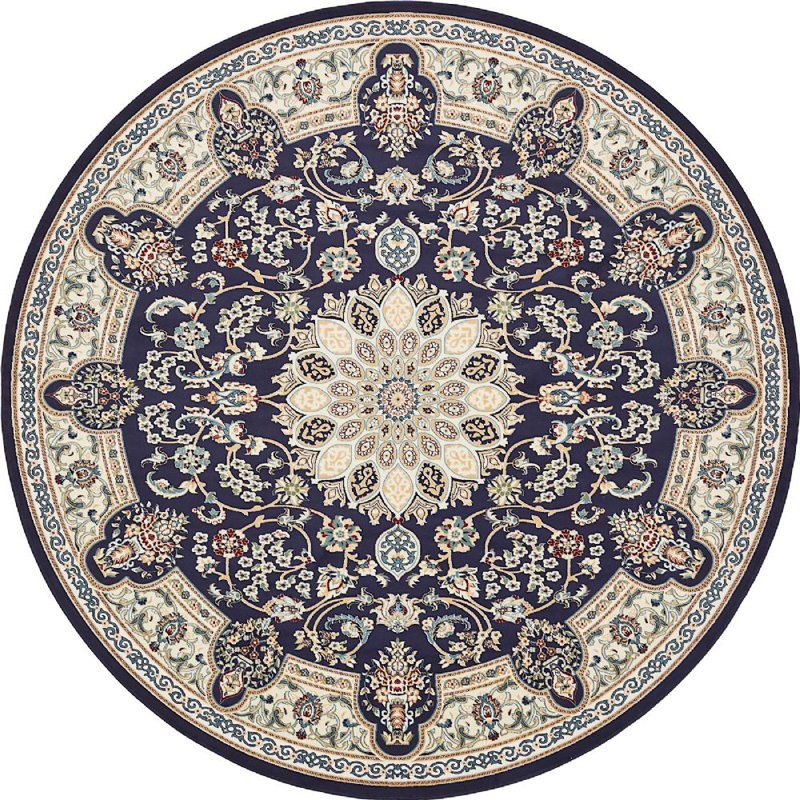 Tapis oriental multicolore Jackson, Rond 10pi