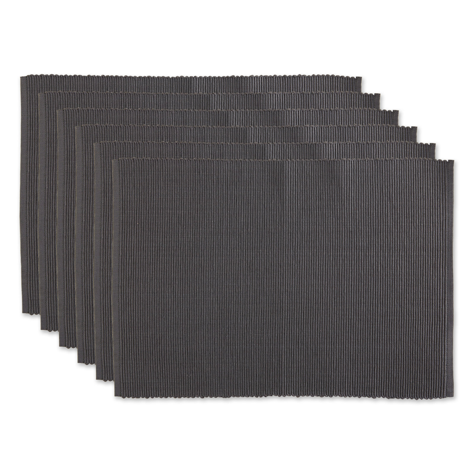 Aban Cotton Placemat, Mineral Gray