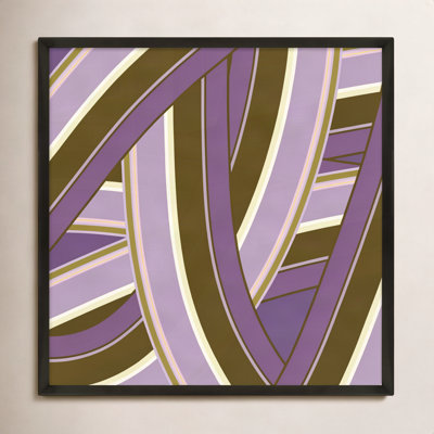 Zackary "Lavender Twist" Print by Jacques Pilon